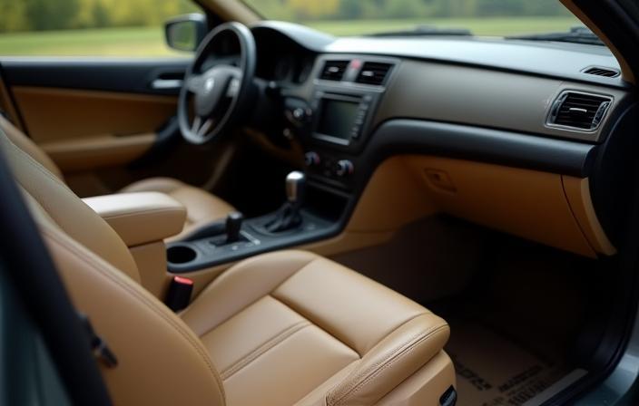 Interior mobil bersih